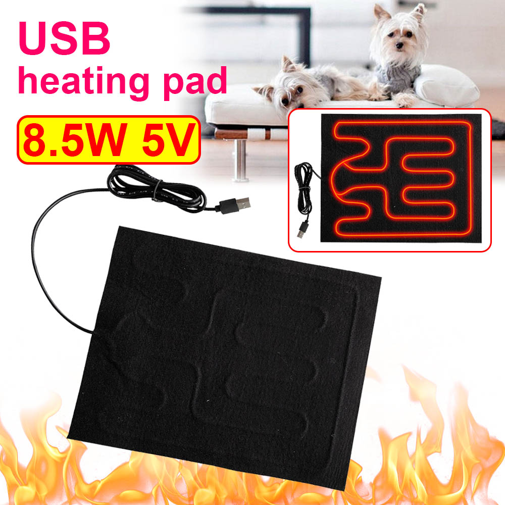 Hand Warmer Electric - USB Folding Heated Sheet Heating Winter