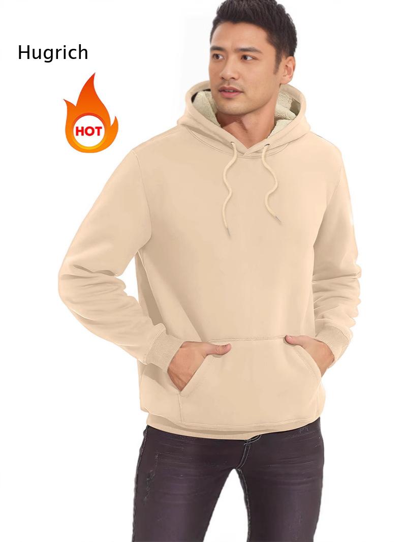 Men Sherpa Lined Hoodie Drawst - đánh giá và giá Sherpa Hoodie Fleece