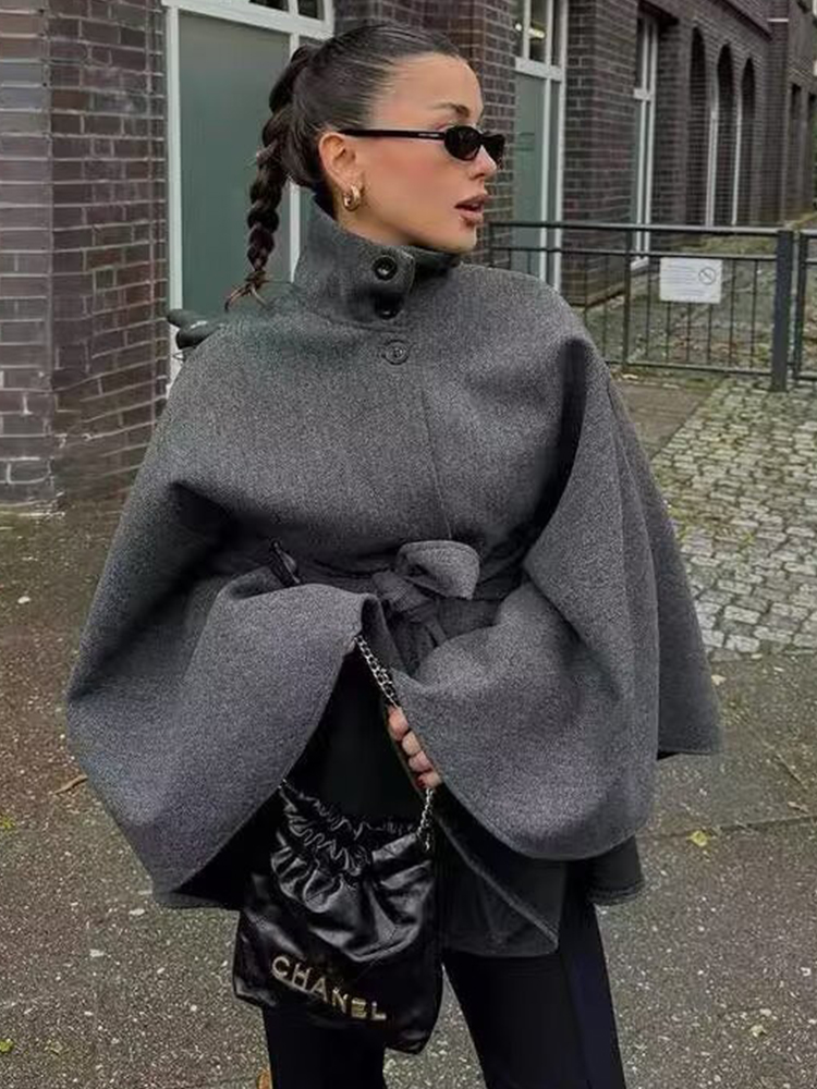 TFMLN Women Woolen Cloak Coats - đánh giá và giá Wool Coat Peacoat