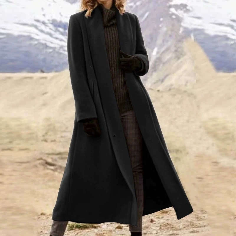 Plus Size Extra Long Woolen Co - đánh giá và giá Wool Coat Peacoat