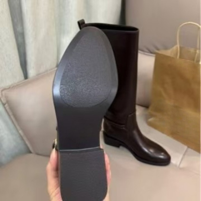 New Vintage Soft Leather Knee  - đánh giá và giá Waterproof Winter Boot